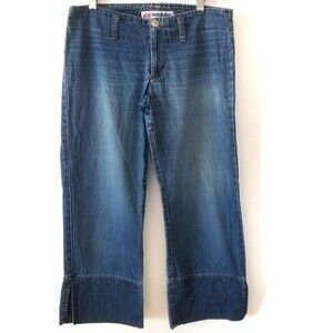 Anchor Blue Capri Pants